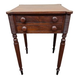Antique American Federal Mahogany Table Stand