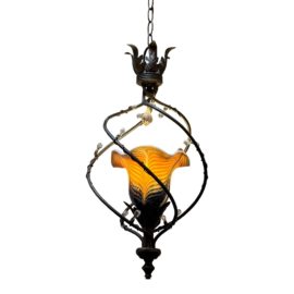 Quoizel Salamander Blown Glass Pendant Light
