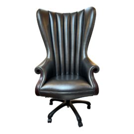 Christopher Guy Presidente Executive Leather Office Chair. Original Price: $7,414
