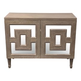 NEW Brownstone Palmer Mirrored Buffet/Chest. Original Price: $2,385