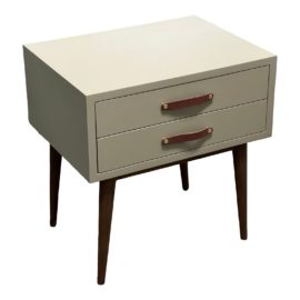NEW Brownstone Noelle Khaki Nightstand. Original Price: $1,710