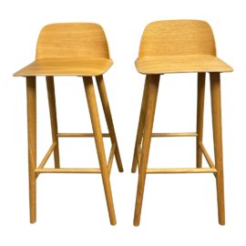 Muuto for Design Within Reach Nerd Barstools, a Pair. Original Price: $1,370