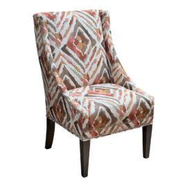 Artiistica Home Cohesion Ikat Stonepine Chair. Original Price: $2,869