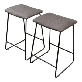 Scandinavian Designs Karsten Counter Stools, Pair. Original Price: $400