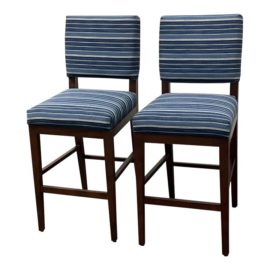 NEW Brownstown Cabo Barstools, a Pair. Original Price: $2,800