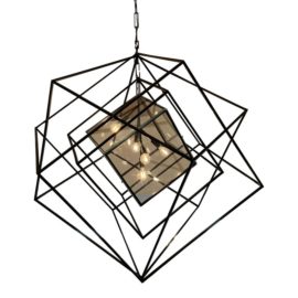 Visual Comfort Kelly Wearstler Large Cubist Chandelier. Orginal Price: $4,999