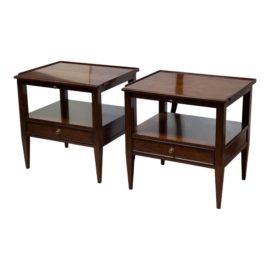 Woodbridge Furniture Marseille Side Tables, Pair. Original Price: $2,138