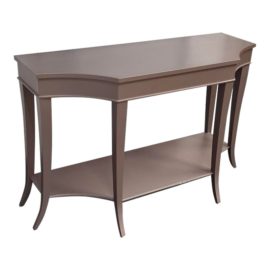 Barbara Barry for Baker Mahogany Console/Entry Table. Original Price: $2,138