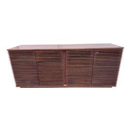 Nathan Yong for Design Within Reach Walnut Line Credenza. Original Price: $5,050