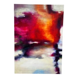 Z Gallerie Bright & Bold Abstract Stretched Canvas Print. Original Price: $750