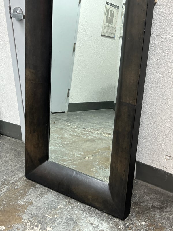 Crate & Barrel Floor Length Leaning Mirror - Design Plus Gallery