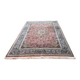 9ft X 12ft Traditional Tabriz Area Rug. Original Price: $15,000
