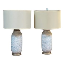 Currey & Company of Sarcelle Table Lamps, a Pair. Original Price: $1,500