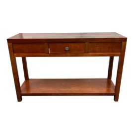 Zocalo Single Drawer Medium Finish Console
