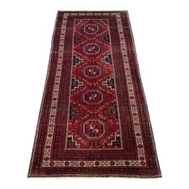 5ft1in X 10ft8in Vintage Persian 100% Wool Area Rug
