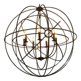 Timothy Oulton for Restoration Hardware Foucault's Orb Chandelier. Original Price: $1,700