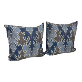 Custom Design Cisco Brothers Abstract Pillows, a Pair