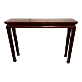Vintage Chinese Elm Console