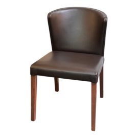 Crate & Barrel Curran Leatherette Side Chair. Original Price: $380