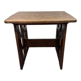 Antique Arts & Crafts Library Table