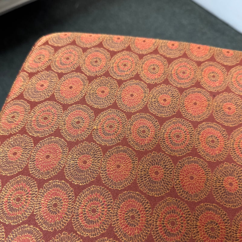 Custom Design Ottoman + Spoonflower Fabric on Metal Frame Design Plus