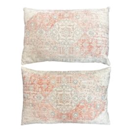 Williams-Sonoma Distressed Linen Lumbar Pillows, a Pair. Original Price: $350