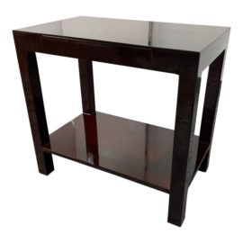 Pacific Connections Lido Lacquered Console + Drawer