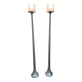 Boyd Lighting Custom Floor Lamps, a Pair