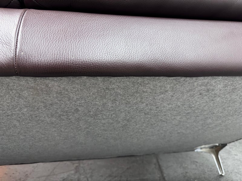 Design Within Reach Albert Brown Leather Sectional. Original Price