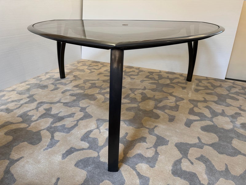 Brown Jordan Outdoor Dining Table + Six Chairs, Set. Original Price