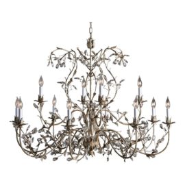 Arhaus Claudette Twelve Light Chandelier. Original Price: $3,600