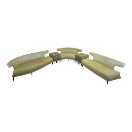 Ted Boerner Regatta Seven Piece Sectional. Original Price: $35,000