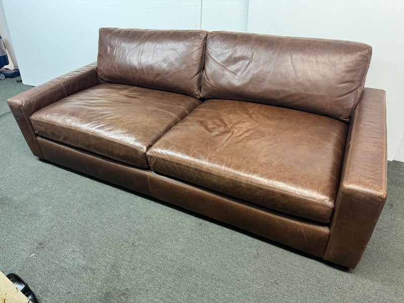 Restoration Hardware Maxwell Luxe Sofa. Original Price 6,330 Design