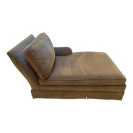 Sunrise Home Lee Industries Nol.1074 Brown Velvet Chaise