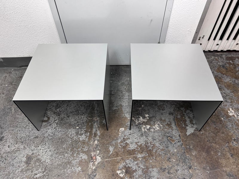 B&B Italia Antioni Citterio T60 Low Tables, a Pair - Design
