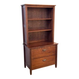 Crate & Barrel Preston Lateral Shelving With File Drawers. Original Price: $1,200