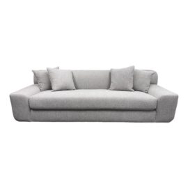 NEW Banana Republic Stinson Sofa in Grey. Original Price: $5,000
