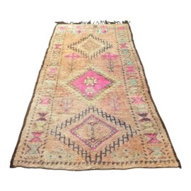 6ft × 11ft6in Vintage Moroccan Wool Rug - Original Price: $1,850