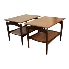 Palecek Pasadena Loft Side Tables, a Pair