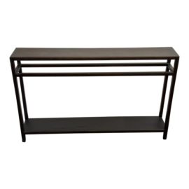Crate & Barrel Echelon Steel Console Table. Original Price: $500