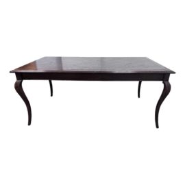Vintage French Parquet Extension Table Country Oak
