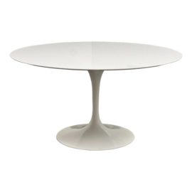 Knoll Studio Eero Saarenin Round Tulip Table White. Original Price: $6,695
