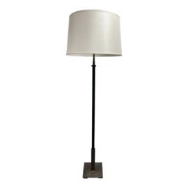 Contemporary Bronze Finish Floor Lamp