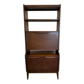 Mid 20th Century Etagere + Desk