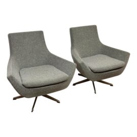 Roger Persson for Hightower Happy Lounge Chairs, a Pair. Original Price: $8,394