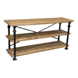 Restoration Hardware Rustic European Salvage Low Bakers Rack. Original Price: $1,500