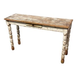 Vintage Style Painted Console