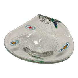 Murano Millefiori Glass Dish