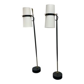 Arteriors Asmin Floor Lamps, a Pair. Original Price: $3,460