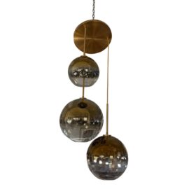 West Elm Sculptural 3-Light Chandelier. Original Price: $390